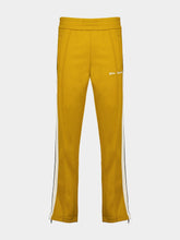 Palm Angels Golden Brown Classic Logo Track Pants