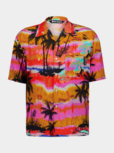 Palm Angels Palm Tree-Print Shirt