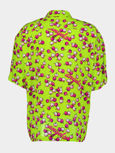 Palm Angels Lime Fuchsia Cherries Shirt