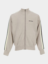 Palm Angels Beige Wool-Cashmere Track Jacket