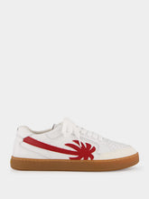 Palm Angels New Palm 1 White and Red Sneakers