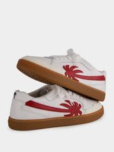 Palm Angels New Palm 1 White and Red Sneakers