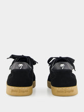 Palm Angels Black and White New Palm 1 Suede Sneakers