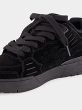 Palm Angels Black Venice Suede Sneakers