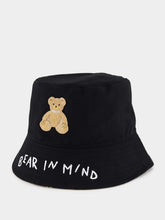 Palm Angels Black Bear in Mind Bucket Hat