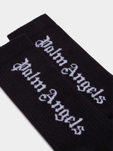 Palm Angels Gothic Logo socks