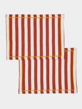 La DoubleJ Riviera Brick Set of 2 Placemats