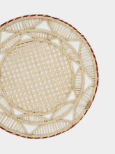 La DoubleJ Set of 2 Sol Brick Raffia Placemats