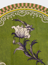 La DoubleJ Fiesole Green Nymph Bloom Placemats Set of 2