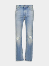 Palm Angels Distressed Monogram Jeans