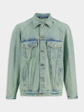 Palm Angels Overdyed Loose Denim Jacket