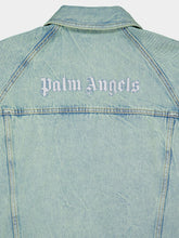 Palm Angels Overdyed Loose Denim Jacket