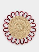 Coro Cora Burgundy and Pink Magnolia Placemat