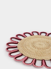 Coro Cora Burgundy and Pink Magnolia Placemat