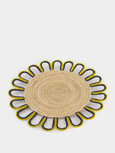 Yellow and Blue Magnolia Placemat