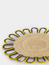 Coro Cora Yellow and Blue Magnolia Placemat