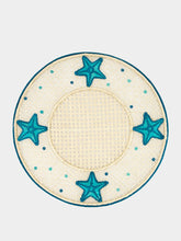 Coro Cora Aquamarine Blue Starfish Placemat