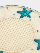 Coro Cora Aquamarine Blue Starfish Placemat