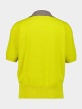 Marni Citronelle Cashmere Polo Shirt