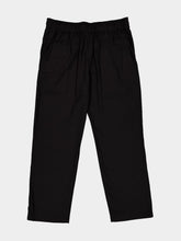 Spiritum Tulum Black Linen Straight-Leg Trousers