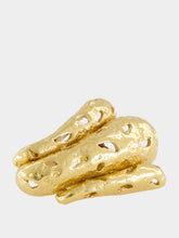 Paola Sighinolfi Gold-Plated Lis Sculptural Earrings
