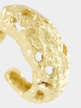 Paola Sighinolfi Galia 18k Gold-Plated Textured Hoop Earrings