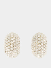 Paola Sighinolfi Simone Earrings Rhodium Plated