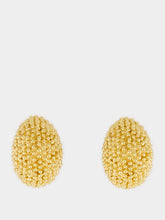 Paola Sighinolfi Dafne 18K Gold Textured Earrings