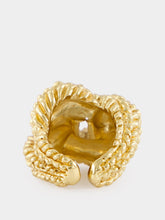 Paola Sighinolfi Knot Ring in 18K Gold Plated Pewter