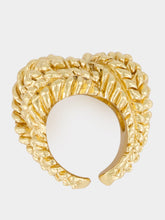 Paola Sighinolfi Knot Ring in 18K Gold Plated Pewter