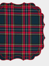 La Gallina Matta Krinkle Tartan Placemat
