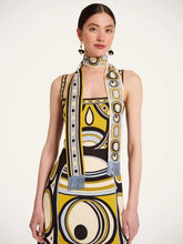 La DoubleJ Sanctuary Placée Light Blue Silk Skinny Scarf