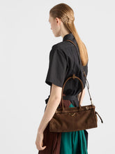 Prada Cocoa Brown Bonnie Leather Handbag