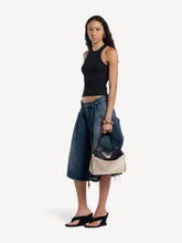 Balenciaga Beige and Black Rodeo Small Handbag