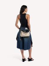 Balenciaga Beige and Black Rodeo Small Handbag