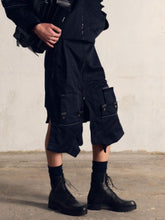 Christian Louboutin Black Trapman TCT 2 Leather Boots