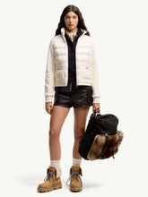 Moncler White Cotton Zip-Up Sweatshirt