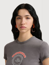 Marni Orange and Brown Resin Chain Earrings