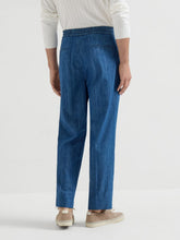 Brunello Cucinelli Lightweight Denim Drawstring Trousers