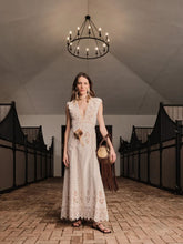 Johanna Ortiz Ecru Grace In The Open Fields Dress