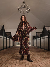 Johanna Ortiz Wine and Sand Parajes Lejanos Dress