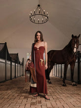 Johanna Ortiz Wine Dream Spinner Dress