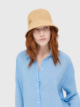 Borsalino Natural Koko Raffia Crochet Cloche Hat