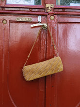 Rabanne Camel Leather Tekel Shoulder Bag