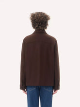 Valentino Garavani Brown Wool Jacket with VGold Detail