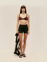 Haight Green Lou Knit Shorts