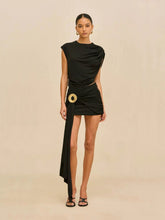 Cult Gaia Black Celene Top