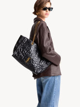 Saint Laurent Black Niki Shopping Vintage Leather Tote Bag