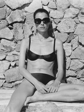 Matteau Black Balconette Bikini Top