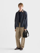 Prada Black Re-Nylon and Saffiano Leather Shoulder Bag